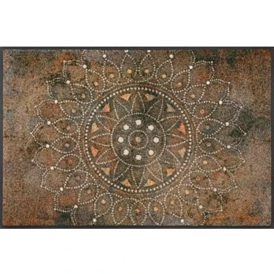 Afbeelding van Wash+Dry Madhana Deurmat, 50 x 75 cm, voor binnen en buiten, wasbaar, meerkleurig