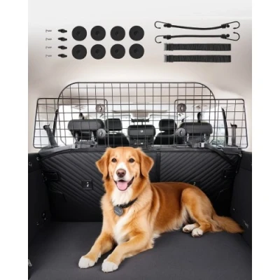 Image de VEVOR Barrière de Voiture pour chien Grille Pare Animaux 90 153,9 cm
