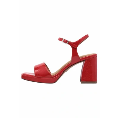 Afbeelding van Tamaris Sandalen met hoge hak, Dames, Maat: 37, Red patent Kunststof