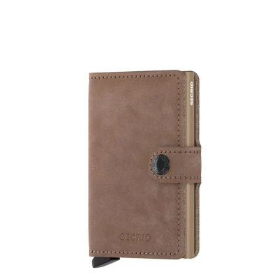 Afbeelding van Secrid Miniwallet portemonnee Vintage taupe Dames