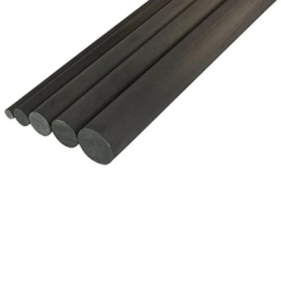 Afbeelding van CFK Ronde schacht van gepolijste koolstofvezel, 8 mm, lengte 1000 mm