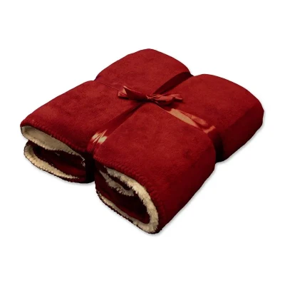 Afbeelding van Unique Living Coby plaid 130x160cm redwood