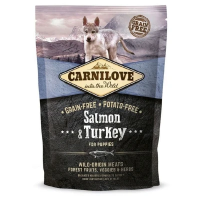 Afbeelding van Carnilove Puppy Zalm&amp;Kalkoen Hondenvoer 4 kg