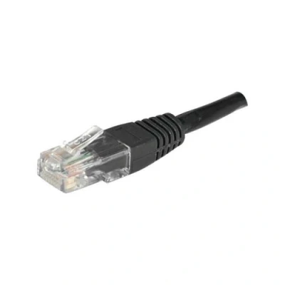 Image de Cordon Patch RJ45 UTP CAT6 Noir 0,30 M