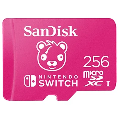 Image de SanDisk MicroSDXC Extreme Gaming 256 Go Fortnite (sous licence Nintendo)