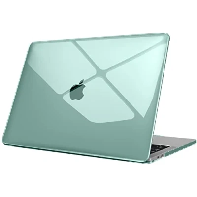 Afbeelding van Fintie Hoes Compatibel met MacBook Pro 13 2020 2016 A2338 M1 A2289 A2251 A2159 A1989 A1706 A1708 Hoogwaardige Beschermhoes 13&quot; Retina Display Touch ID, (Middernacht Groen)