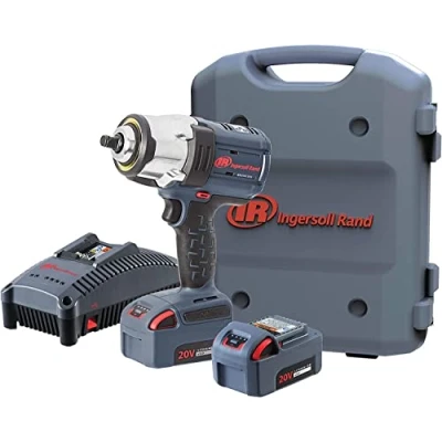 Afbeelding van Ingersoll Rand Draadloze slagmoersleutel W7152 K22B EU 2 Li Ion batterijen inclusief oplader Koffer