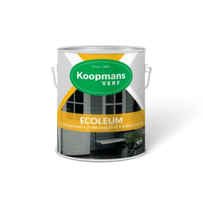 Afbeelding van Koopmans Ecoleum 20 ltr 239 zwart Buitengevel &amp; Tuin