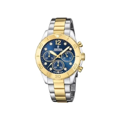 Afbeelding van FESTINA Analoog F20604/3, Blauw, klassiek, Klassiek