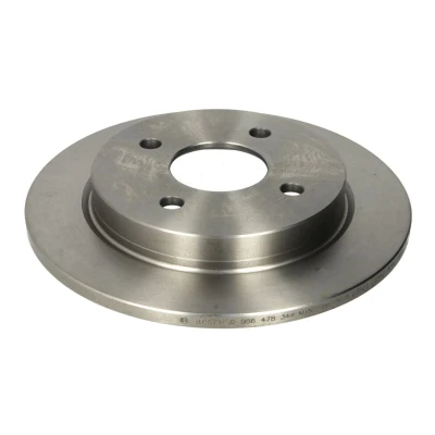 Afbeelding van BOSCH 0 986 478 344 Remschijf 252,7 10,2 4 107,95 volledig Geolied FORD: Focus Mk1 Estate, FIESTA 6, 2
