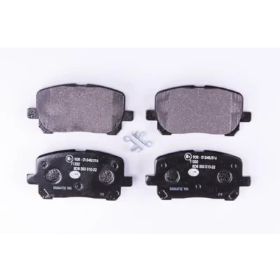 Afbeelding van HELLA 8DB 355 010 221 Remblokkenset Met akoestische slijtagewaarschuwing TOYOTA: Corolla IX Saloon, Avensis Verso