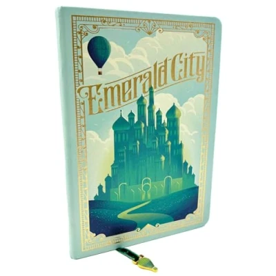 Afbeelding van Wicked Wicked: Emerald City Journal with Ribbon Charm