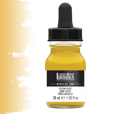 Afbeelding van Liquitex Professional Acryl Ink! Yellow Oxide 30ml 416 4260416