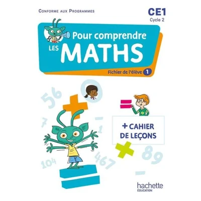 Image de Pour comprendre les maths CE1 Fichiers élève 1 et 2 + Mémo Pages matériel