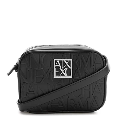 Afbeelding van Armani Exchange Camera CASE Woman Schoudertas, Dames, Maat: One Size, Nero