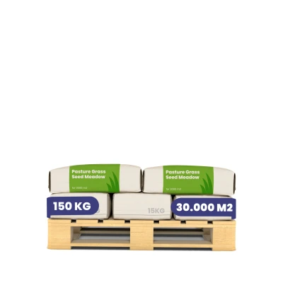 Afbeelding van Organifer Weidegraszaad Meadow voor Paarden en Kleinvee (10x = 150 kg 3 ha)
