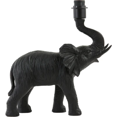 Afbeelding van Light &amp; Living Lampvoet ELEPHANT 37x14x40 Zwart