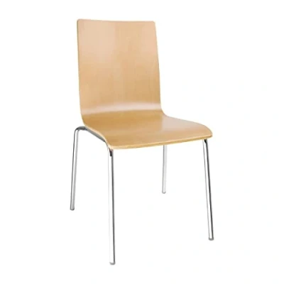 Afbeelding van Bolero stoel met vierkante rug beuken (4 stuks)