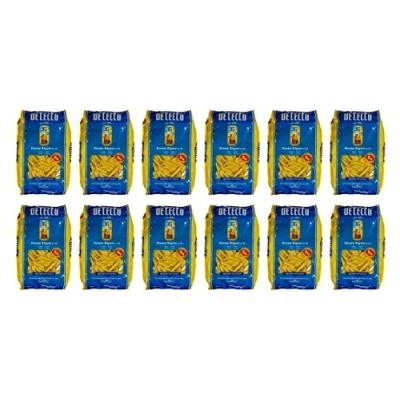 Afbeelding van Penne Rigate N.41 De Cecco 12 x 1 kg (12 stuks)