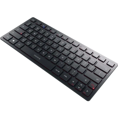 Afbeelding van CHERRY KW 9200 MINI toetsenbord USB + RF Wireless Bluetooth QWERTY Engels Zwart