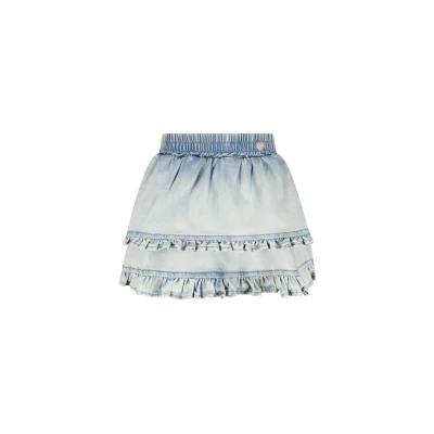 Afbeelding van Kinder Skirt Toedyla Denim Summer Classic Light Maat 92 Le Chic