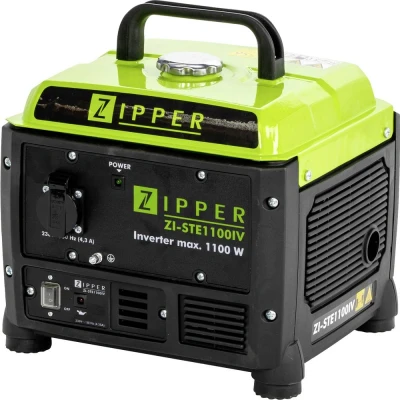 Afbeelding van Zipper ZI STE1100IV 4 takt Aggregaat met omvormer 230 V 12.8 kg 1100 W