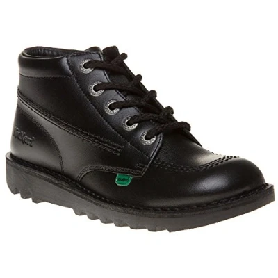 Afbeelding van Kickers Hi C, klassieke dameslaarzen, Zwart