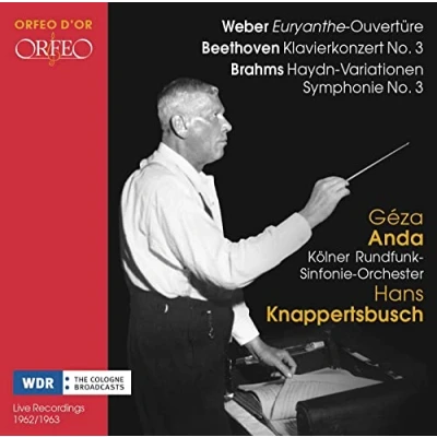 Afbeelding van Kölner Fundfunk Sinfonie Orchester, Géza Anda Haydn: Euryanthe Ouverture/Piano Concerto No.3/Haydn Variations/Symphony No.3 (2 CD)