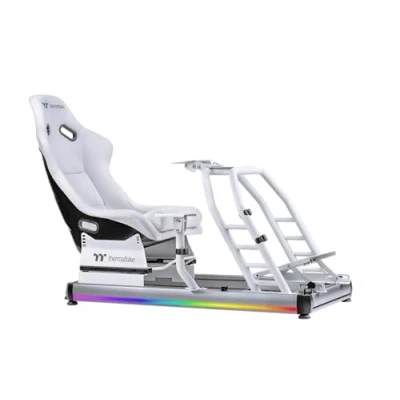 Afbeelding van Thermaltake GR500 Snow Racing Simulator Cockpit Racestoel Wit