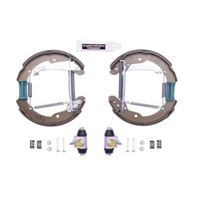 Afbeelding van HELLA Shoe Kit Pro 8DB 355 005 251 Remschijf, trommelrem Met wielremcilinder, stel element