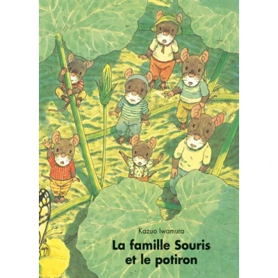 Image de La famille Souris et le potiron