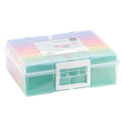 Afbeelding van Vaessen Creative Opbergbox 37,50 x 30 13 cm Incl. 16 Cassettes