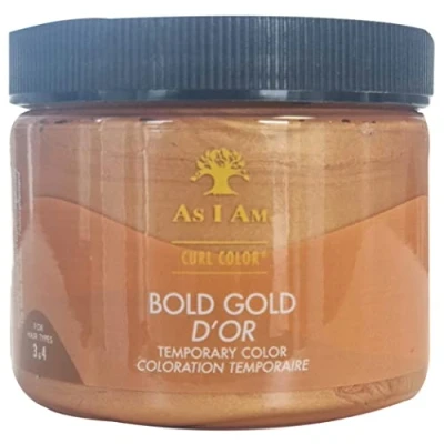 Afbeelding van As i Am Curl Color Bold Gold 177 g