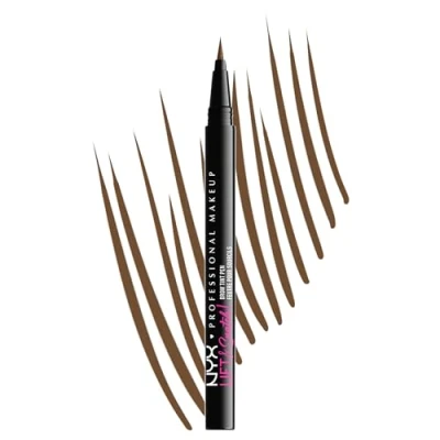 Image de NYX Professional Makeup Crayon à Sourcils Lift &amp; Snatch, Waterproof, Sans Transfert, Brunette