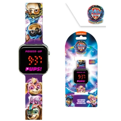 Afbeelding van Disney Jewelry PAW Patrol Digitaal horloge voor kinderen, Maat: One Size, Purple