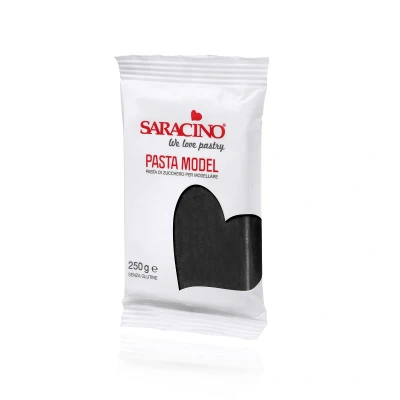 Afbeelding van Saracino Modelling Paste Zwart 250g