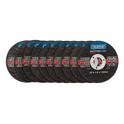 Afbeelding van Draper 10 stuks metalen doorslijpschijven 50 x 1,5 mm 94658