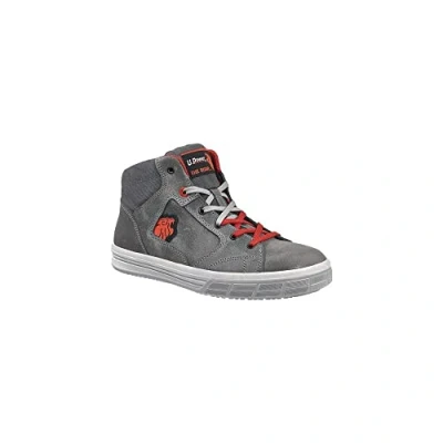 Afbeelding van Upower Predator S3 SRC veterlaarzen, maat 45, grijs/rood, heren, dames, Grijs Rood