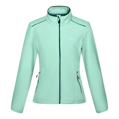 Afbeelding van Floreo IV Full Zip Fleece Vest Dames Bleached Aqua 200 16 Groen
