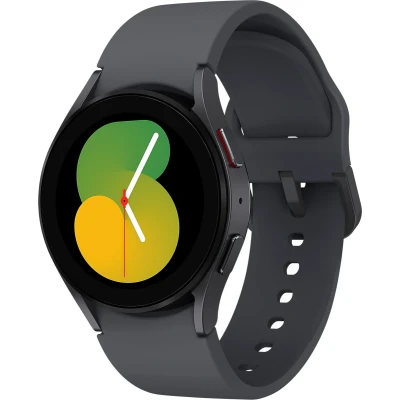 Afbeelding van Samsung Galaxy Watch 5 40mm Grijs (Grijze Siliconenband)
