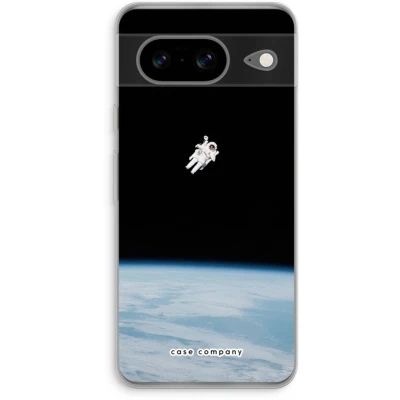 Afbeelding van Case Company® hoesje geschikt voor Google Pixel 8 Alone in Space Soft Cover Telefoonhoesje Bescherming aan alle Kanten en Schermrand