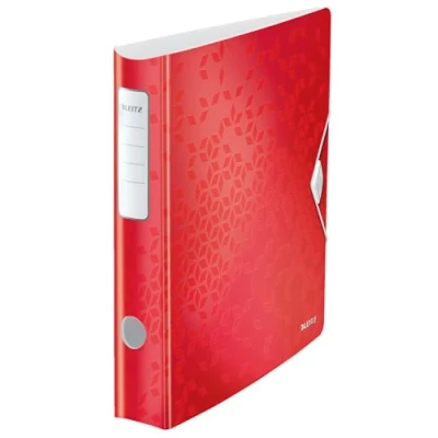 Afbeelding van Leitz WOW ordner Active rug van 6,5 cm, rood 5 stuks
