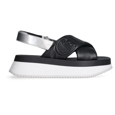 Afbeelding van Liu Jo Damesschoenen, model sandalen BA5089EX097, kunstleer, zwart, 38 EU, zwart., EU