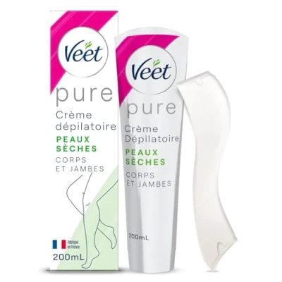 Afbeelding van Veet Ontharingscrème Minima Droge huid 200 ml