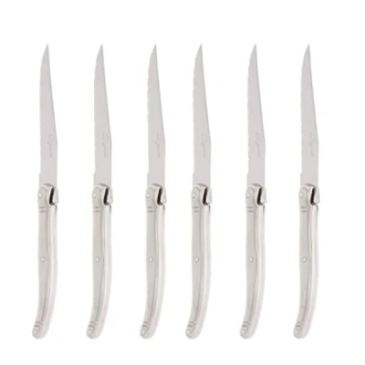 Afbeelding van Pradel Excellence, Pcox005061, Les Argentes, set van 6 roestvrijstalen messen, kleur doos
