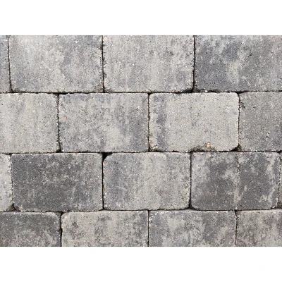 Afbeelding van Trommel 21x14x7 cm grijs/zwart