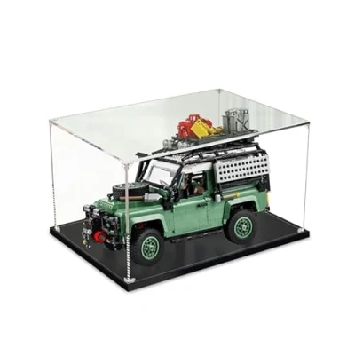 Afbeelding van Acryl vitrine voor lego 10317 Land Rover Classic Defender 90 (model niet inbegrepen) (3 mm)