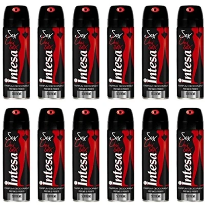 Afbeelding van INTESA 12 x Sextreme Unisex luchtverfrisser spray 125 ml lichaamsverzorging