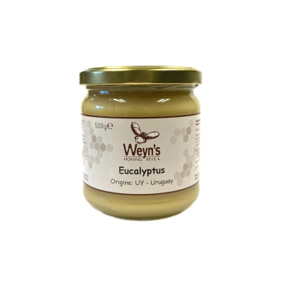 Afbeelding van Eucalyptushoning Uruguay 500g Weyn&#039;s Honingpot