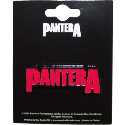 Afbeelding van Pantera Red Logo Pin